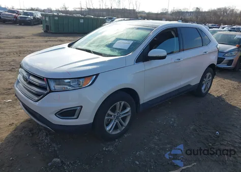 2015 Ford Edge Sel z USA, uszkodzony, nr VIN 2FMTK4J89FBC02826